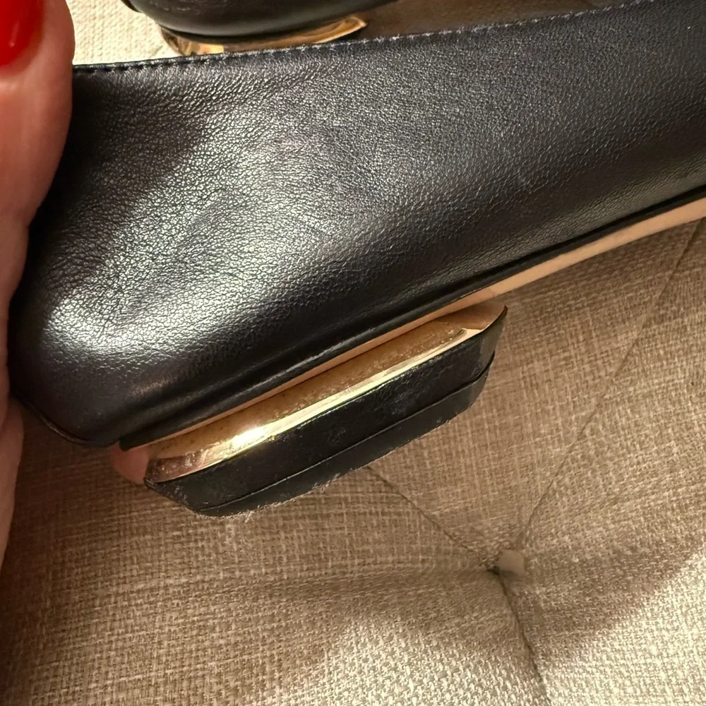 Nicholas Kirkwood Beya Black Quilted Leather Flats Italy Pointed Toe Size 38/8 - Picture 4 of 9